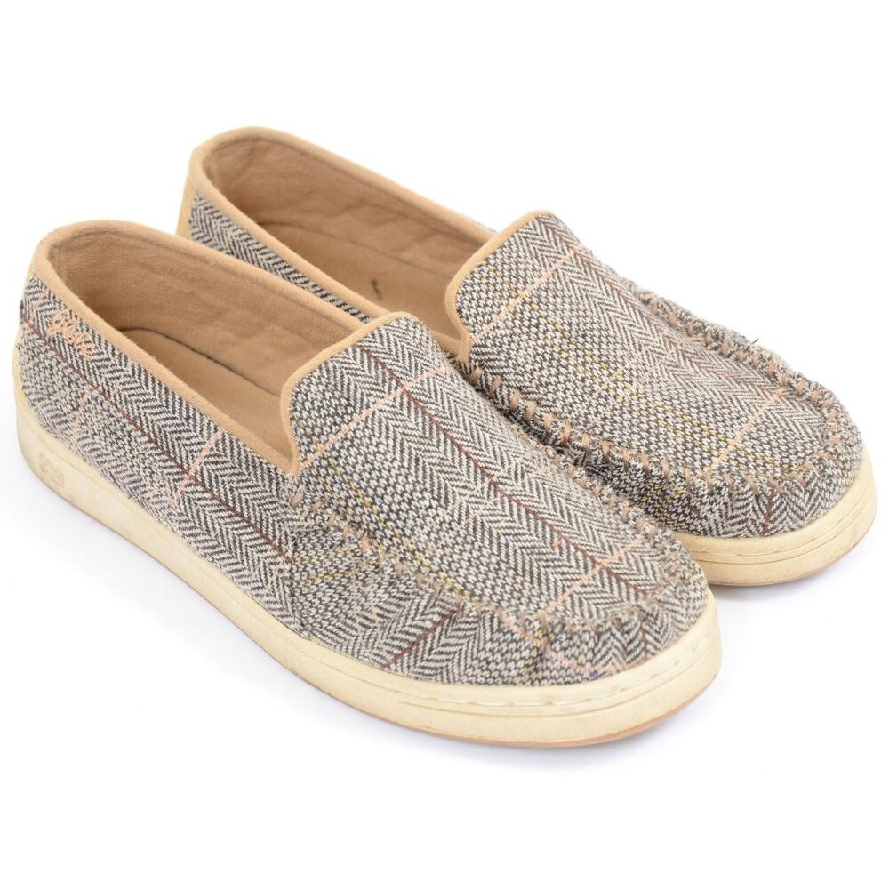 Globe Castro Tweed Slip-On Preppy Loafers Men’s Size 9 Shoes Skate Surf Casual